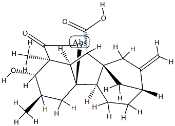 2α-Methyl Gibberellin A4分子式结构图