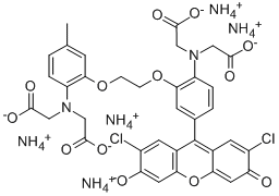 FLUO 3分子式结构图