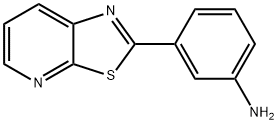 (3-[1,3]thiazolo[5,4-{b}]pyridin-2-ylphenyl)amine分子式结构图