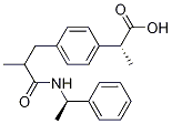 (R,R)-N-(1-Phenylethyl) Ibuprofen AMide分子式结构图