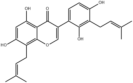 2'-Hydroxyisolupalbigenin分子式结构图