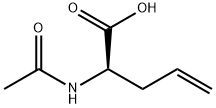 (R)-2-乙酰氨基戊-4-烯酸分子式结构图