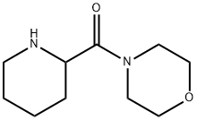 MORPHOLIN-4-YL-PIPERIDIN-2-YL-METHANONE分子式结构图