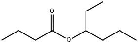 Butanoic acid, 3-Methyl-, 1-ethylbutyl ester分子式结构图