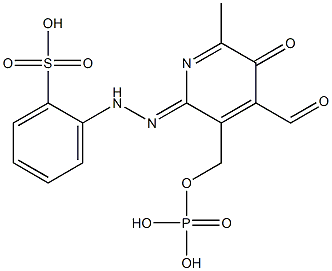 pyridoxal phosphate-6-azophenyl-2'-sulfonic acid分子式结构图