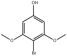 4-溴-3,5-二甲氧基苯酚分子式结构图