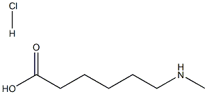 6-(甲氨基)己酸盐酸盐分子式结构图