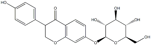 二氢大豆苷分子式结构图