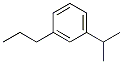 Benzene, 1-(1-methylethyl)-3-propyl- (9CI)分子式结构图