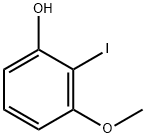 2-碘-3-甲氧基苯酚分子式结构图