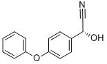 (R)-4-PHENOXY-MANDELONITRILE分子式结构图