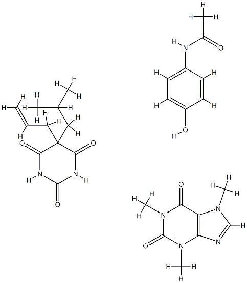 Fioricet分子式结构图