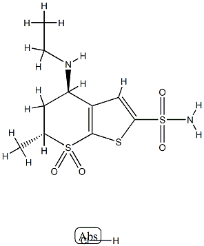 多佐胺EP杂质A HCl分子式结构图