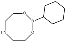 环己基硼酸二乙醇胺酯分子式结构图