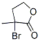 (+/-)-alpha-bromo-alpha-methyl-gamma-butyrolactone分子式结构图