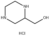 2-哌嗪甲醇二盐酸盐分子式结构图