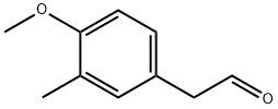 2-(4-METHOXY-3-METHYLPHENYL)ACETALDEHYDE分子式结构图