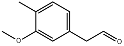 2-(3-Methoxy-4-Methylphenyl)acetaldehyde分子式结构图