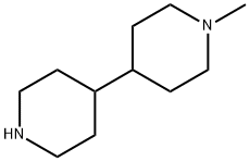 1-METHYL-4,4'-BIPIPERIDINE(SALTDATA: 2HCL)分子式结构图