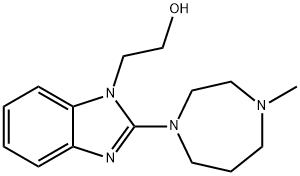 Emedastine EP Impurity C HCl分子式结构图