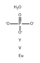 Vanadium europium yttrium oxide phophate (control for yttrium)分子式结构图