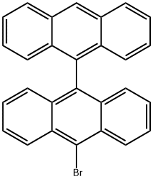 10-bromo-9,9'-bianthracene分子式结构图