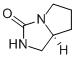 (S)-TETRAHYDRO-1H-PYRROLO[1,2-C]IMIDAZOL-3(2H)-ONE分子式结构图