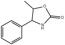 5α-Methyl-4β-phenyl-2-oxazolidinone分子式结构图