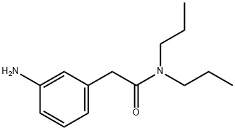 2-(3-AMinophenyl)-N,N-dipropylacetaMide分子式结构图