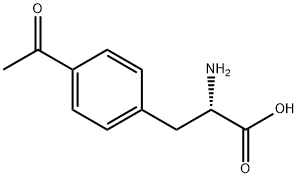 4-乙酰基-L-苯丙氨酸分子式结构图