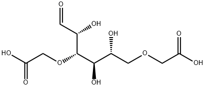 3,6-二-O-(羧甲基)-D-葡萄糖分子式结构图