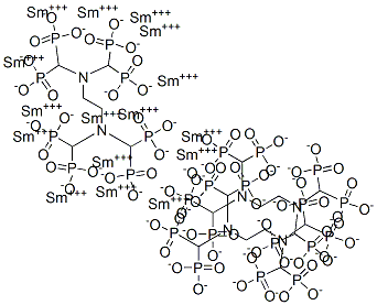 samarium ethylenediaminetetramethylenephosphonate分子式结构图