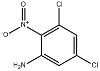 3,5-二氯-2-硝基苯胺分子式结构图