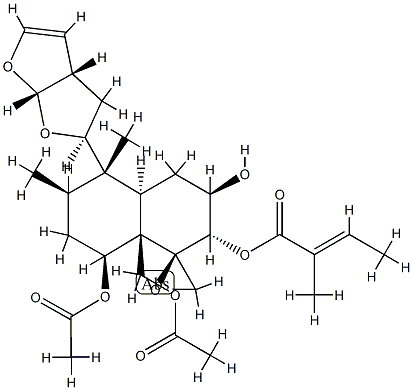 Clerodendrin D分子式结构图