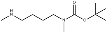 甲基(4-(甲基氨基)丁基)氨基甲酸叔丁酯分子式结构图