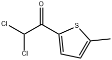 Ethanone, 2,2-dichloro-1-(5-methyl-2-thienyl)- (9CI)分子式结构图