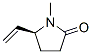 2-Pyrrolidinone,5-ethenyl-1-methyl-,(S)-(9CI)分子式结构图