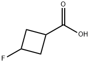 3-氟环丁烷羧酸分子式结构图