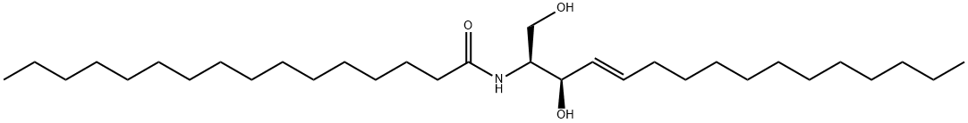 C16 Ceramide (d16:1/16:0)分子式结构图