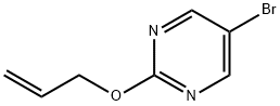 2-(烯丙氧基)-5-溴嘧啶分子式结构图