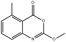 4H-3,1-Benzoxazin-4-one, 2-Methoxy-5-Methyl-分子式结构图