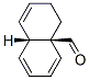 4a(4H)-Naphthalenecarboxaldehyde, 3,8a-dihydro-, (4aS-cis)- (9CI)分子式结构图