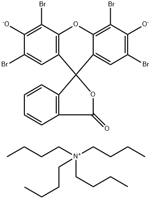 曙红Y二四丁基铵盐分子式结构图