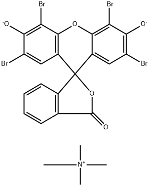 曙红Y二四甲基铵盐分子式结构图