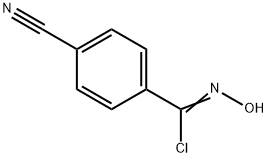 4-CYANO-ALPHA-CHLORO BENZALDOXIME分子式结构图