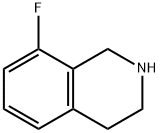 8-氟-1,2,3,4-四氢异喹啉分子式结构图