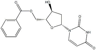 5'-O-Benzoyl-2'-deoxyuridine分子式结构图