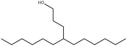 4-己基癸醇分子式结构图