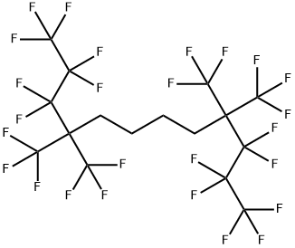 5H,5H,6H,6H,7H,7H,8H,8H-Perfluoro(4,4,9,9-tetramethyldodecane)分子式结构图