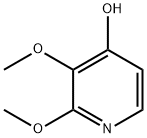 2,3-二甲氧基吡啶-4-酚分子式结构图